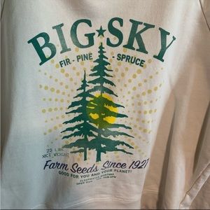 J. Crew Big Sky Pine Sweatshirt